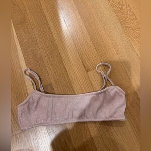 super cute triangl sparkle bikini top